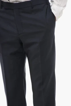 Outlet CC COLLECTION Abito RIGHT in Lana Vergine con Spacchi Laterali Uomo Completi