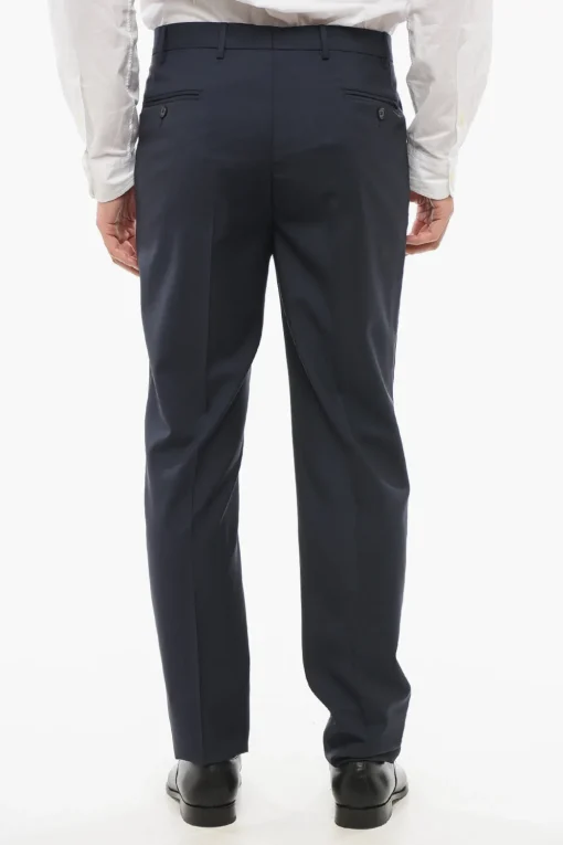 Outlet CC COLLECTION Abito RIGHT in Lana Vergine con Spacchi Laterali Uomo Completi