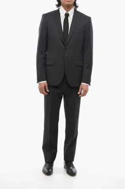 Discount CC COLLECTION Abito RIGHT in Lana Vergine Uomo Completi