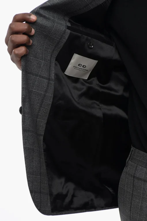 Discount CC COLLECTION Abito RIGHT in Misto Cotone Twill Uomo Completi