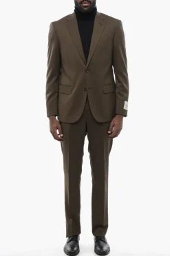CC COLLECTION Abito Slim Fit RIGHT in Misto Lana>Corneliani Hot