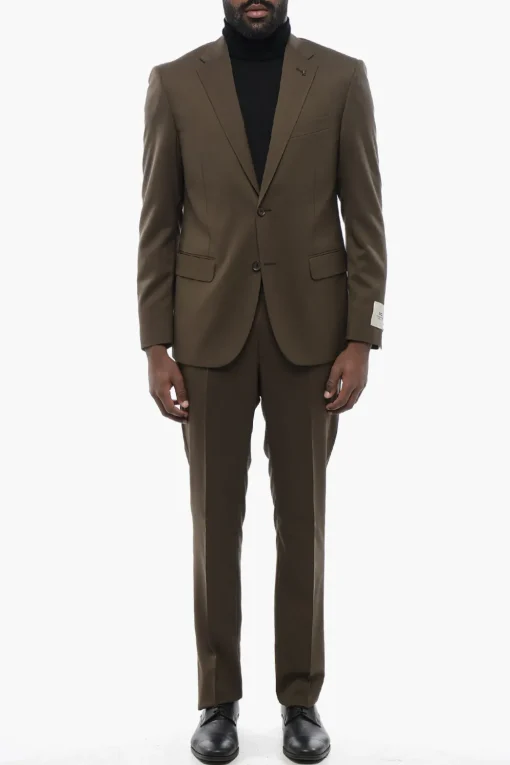 CC COLLECTION Abito Slim Fit RIGHT in Misto Lana>Corneliani Hot