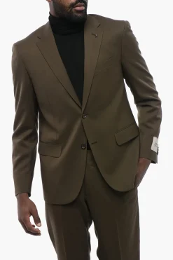 CC COLLECTION Abito Slim Fit RIGHT in Misto Lana>Corneliani Hot