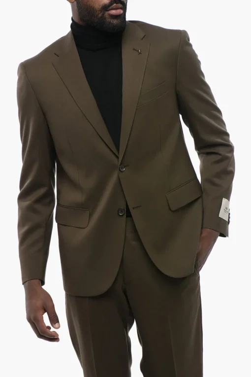 CC COLLECTION Abito Slim Fit RIGHT in Misto Lana>Corneliani Hot