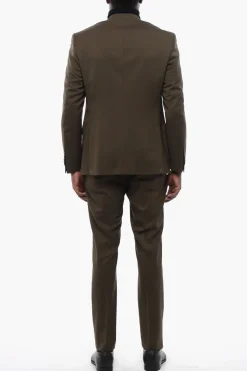 CC COLLECTION Abito Slim Fit RIGHT in Misto Lana></noscript>Corneliani Hot