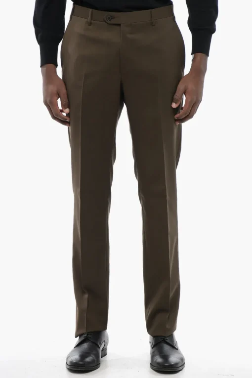 CC COLLECTION Abito Slim Fit RIGHT in Misto Lana>Corneliani Hot