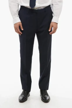 CC COLLECTION Abito Tre Pezzi con Gilet in Lana Vergine Due Spacchi Revers Classico></noscript>Corneliani Hot