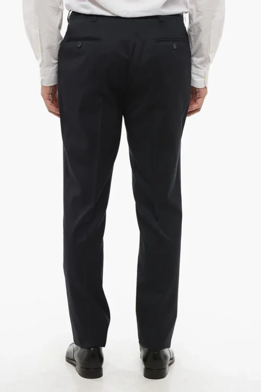 CC COLLECTION Abito Tre Pezzi con Gilet in Lana Vergine Due Spacchi Revers a Lancia>Corneliani New