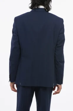 Best CC COLLECTION Abito Tre Pezzi Con Gilet in Misto Lana Vergine Revers Classico Uomo Completi