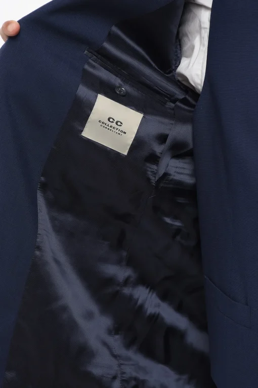Best CC COLLECTION Abito Tre Pezzi Con Gilet in Misto Lana Vergine Revers Classico Uomo Completi