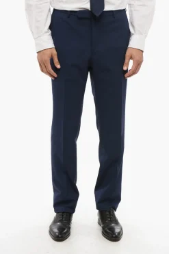 Best CC COLLECTION Abito Tre Pezzi Con Gilet in Misto Lana Vergine Revers Classico Uomo Completi