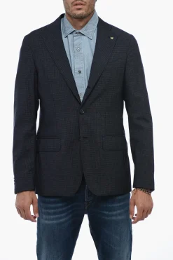Best CC COLLECTION Blazer RETAILORED Semifoderato con Fantasia Tattersall Uomo Giacche