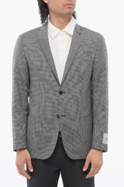 Sale CC COLLECTION Blazer RIGHT Pied de Poule Uomo Giacche