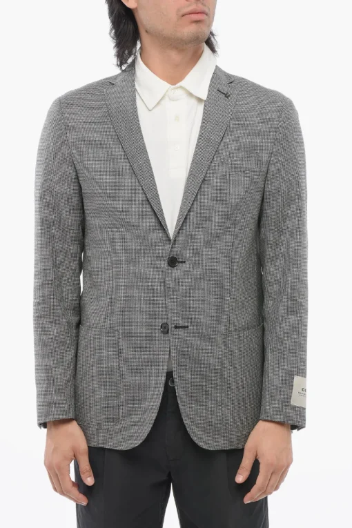 Sale CC COLLECTION Blazer RIGHT Pied de Poule Uomo Giacche
