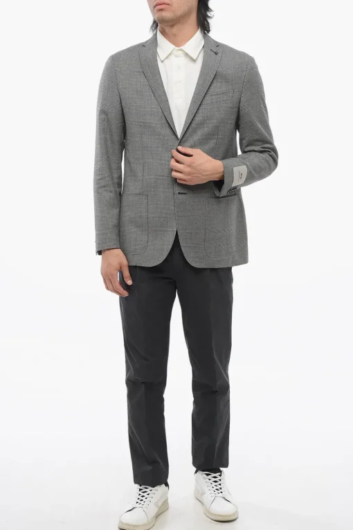 Sale CC COLLECTION Blazer RIGHT Pied de Poule Uomo Giacche