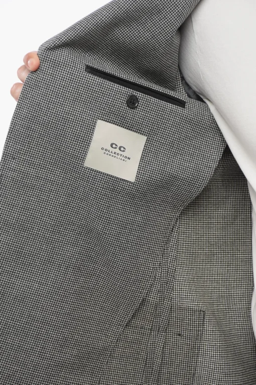 Sale CC COLLECTION Blazer RIGHT Pied de Poule Uomo Giacche