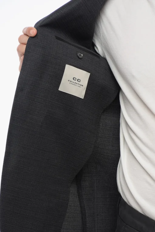 Outlet CC COLLECTION Blazer RIGHT in Lana Vergine Uomo Giacche