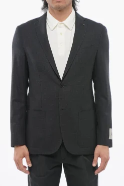 Online CC COLLECTION Blazer RIGHT in Lana Vergine Uomo Giacche