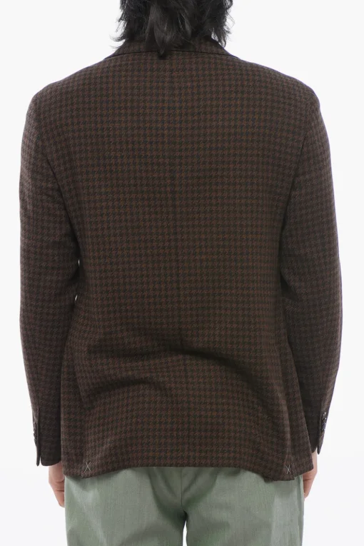 Outlet CC COLLECTION Blazer RIGHT Pied de Poule Uomo Giacche