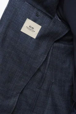 Outlet CC COLLECTION Blazer Semi-foderato RIGHT in Misto Seta Uomo Giacche