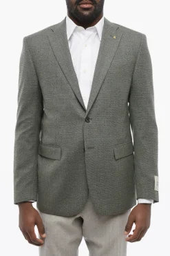 Sale CC COLLECTION Blazer Semifoderato REFINED in Lana Vergine Uomo Giacche