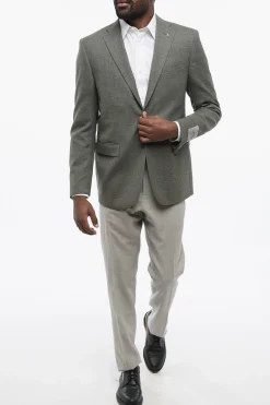 Sale CC COLLECTION Blazer Semifoderato REFINED in Lana Vergine Uomo Giacche