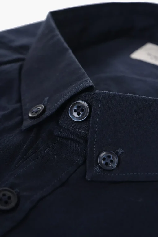 CC COLLECTION Camicia Button-down in Cotone Stretch>Corneliani Online