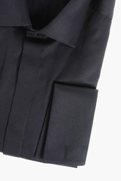 CC COLLECTION Camicia in Popeline con Abbottonatura Nascosta>Corneliani Clearance