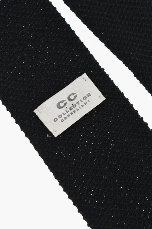 Best CC COLLECTION Cravatta in Maglia di Cotone Uomo Cravatte