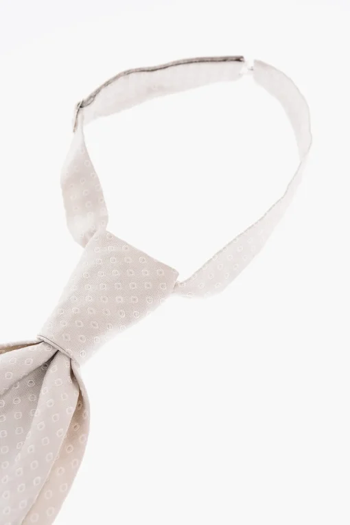 CC COLLECTION Cravatta in Seta a Pois>Corneliani Outlet