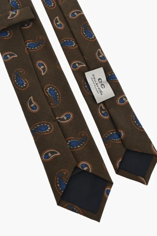 CC COLLECTION Cravatta in Seta Motivo Paisley>Corneliani Online