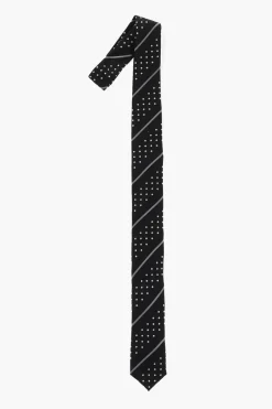 CC COLLECTION Cravatta in Seta a Fantasia>Corneliani Sale