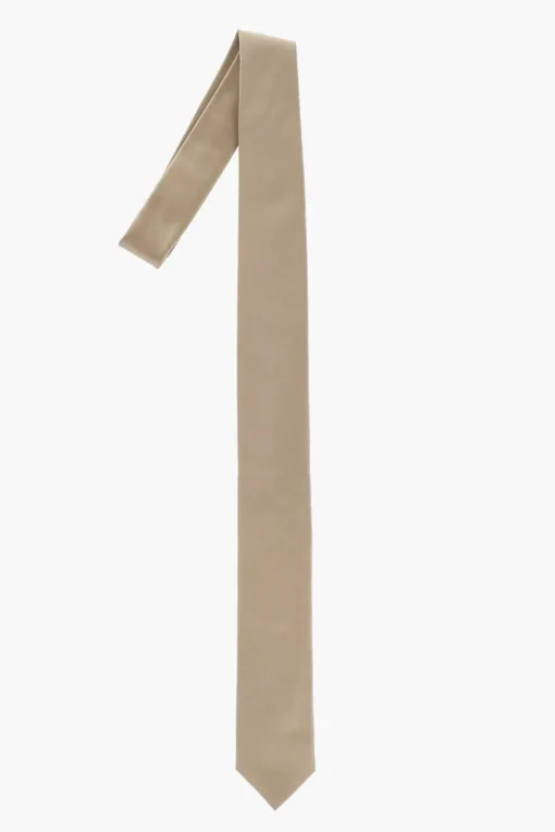 CC COLLECTION Cravatta in Satin di Seta>Corneliani Outlet