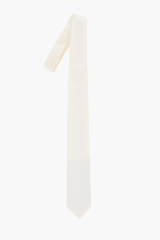 Outlet CC COLLECTION Cravatta Slim in Satin di Seta Uomo Cravatte