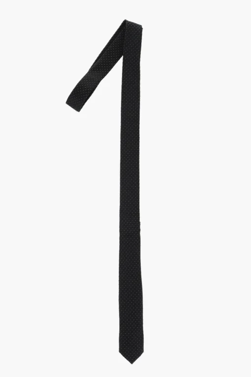 CC COLLECTION Cravatta Slim in Seta Jacquard>Corneliani Discount
