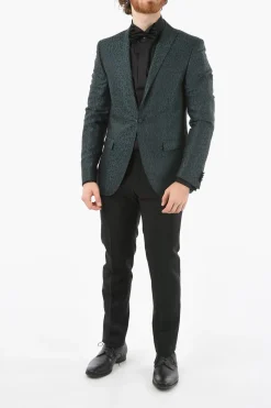 Sale CC COLLECTION giacca a 1 bottone CERIMONIA RESET due spacchi revers a lancia Uomo Giacche