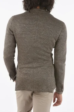 Sale CC COLLECTION giacca a 2 bottoni in cotone due spacchi revers classico Uomo Giacche
