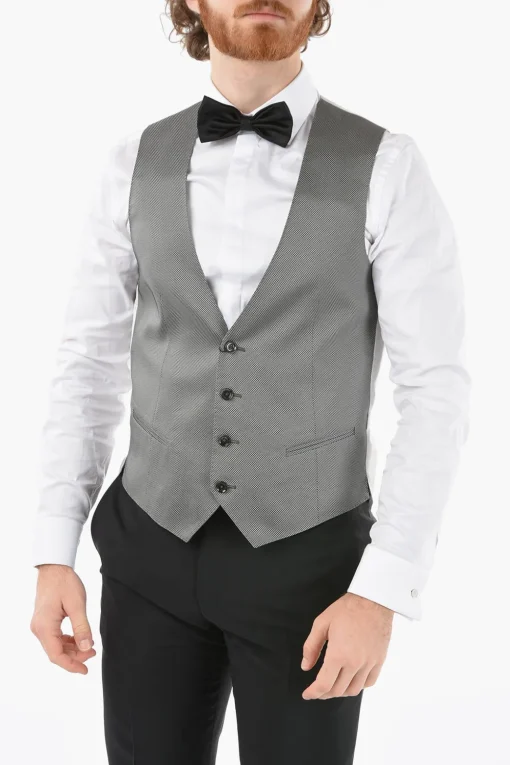Online CC COLLECTION Gilet CERIM.RESET con Scollo a V Uomo Giacche