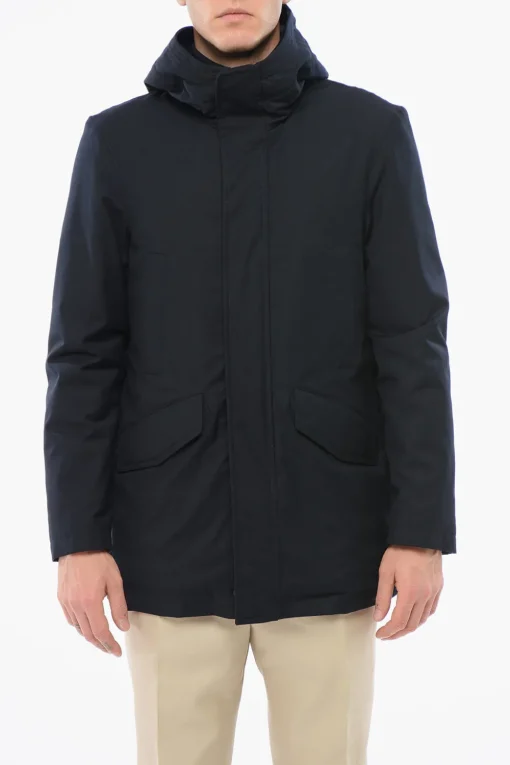 CC COLLECTION Giubbotto Utility Imbottito Con Cappuccio>Corneliani Sale