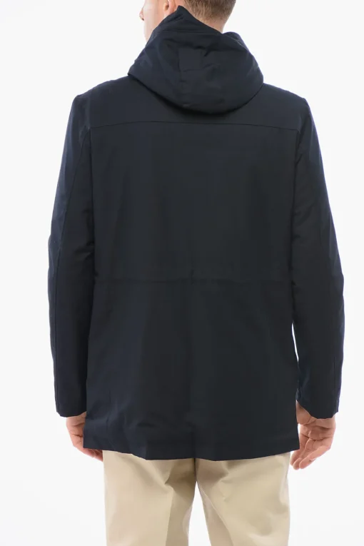 CC COLLECTION Giubbotto Utility Imbottito Con Cappuccio>Corneliani Sale