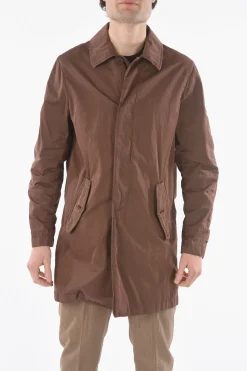 CC COLLECTION O.WEAR cappotto balmacaan con abbottonatura nascosta>Corneliani Hot
