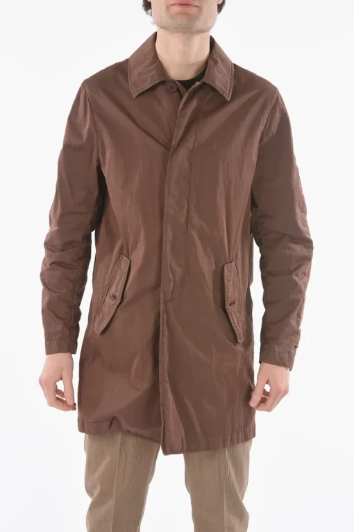 CC COLLECTION O.WEAR cappotto balmacaan con abbottonatura nascosta>Corneliani Hot