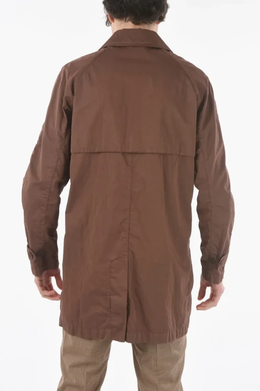 CC COLLECTION O.WEAR cappotto balmacaan con abbottonatura nascosta>Corneliani Hot
