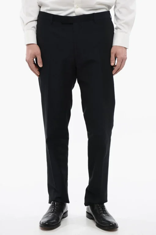 CC COLLECTION Pantaloni 4 Tasche RIGHT in Cotone e Lino>Corneliani Fashion