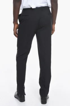 Sale CC COLLECTION Pantaloni Chino REFINED in Lana Vergine Uomo Pantaloni