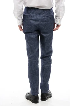 CC COLLECTION Pantaloni Chino In Misto Lino Regular Fit>Corneliani New