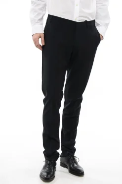 Discount CC COLLECTION Pantaloni Chino In Lana Slim Fit Uomo Pantaloni