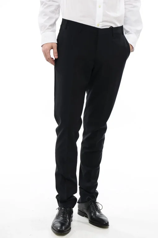 Discount CC COLLECTION Pantaloni Chino In Lana Slim Fit Uomo Pantaloni
