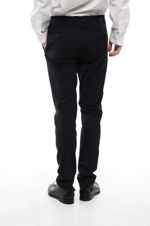 Discount CC COLLECTION Pantaloni Chino In Lana Slim Fit Uomo Pantaloni