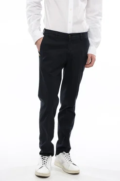 Discount CC COLLECTION Pantaloni Chino in Cotone Stretch Regular Fit Uomo Pantaloni